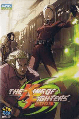 King of Fighters 2003 box art for Neo Geo AES